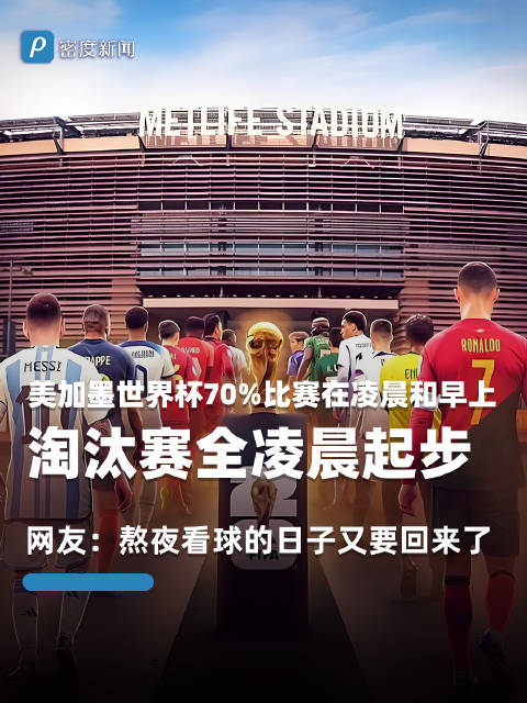 2026世界杯赛程全在凌晨，熬夜看球你得提前准备