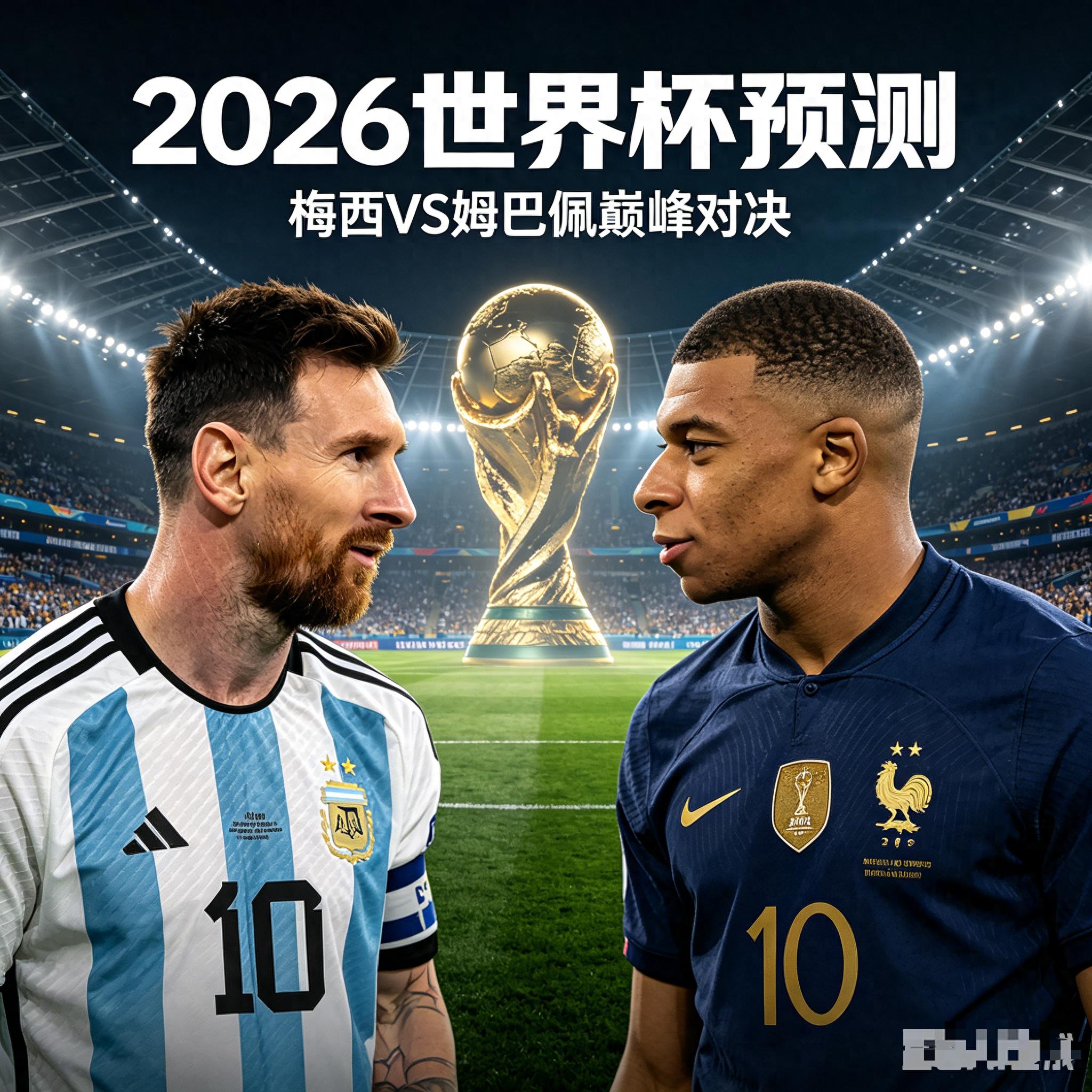 世界杯2026前瞻：梅西最后一舞，能挡住姆巴佩复仇吗？